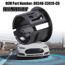 Car Holder Parking Sensor, Radar Sensor Placement Rack, Parking Sensor Mount Holder, Car Sensor Holder, Parking Sensor Holder, Black for XV40 HS250h 89348‑33010‑C0