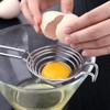 Silver Egg Separator, Stainless Steel Yolk White Separator Tool, Food