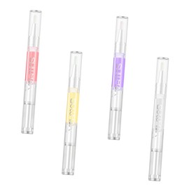 Mikinona Nail Care Essential Oil Pen Set 4pcs Nail Nutrition Pen Cuticle Pen Manicure Care Essential Oil Pen Nail Cuticle Oil Manicure Nourish Pen