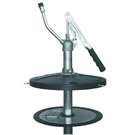 AFF Bulk Grease Filler Pump with 11 1-/8" Rubber-Lined Follower Plate, Fits 5-Gallon Pails, 8038