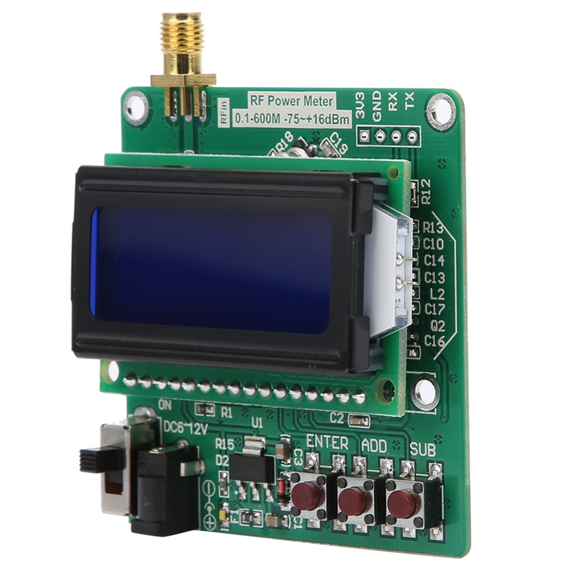 RF Power Meter Power Attenuation Set Digital Display Signal Strength