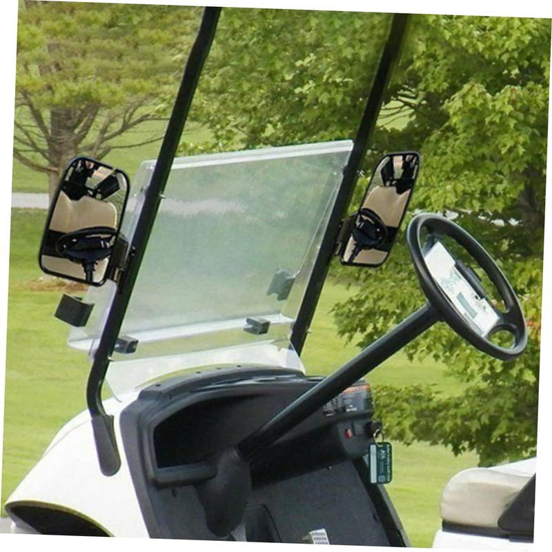 SUPVOX 1 Set Professional Replaceable Golf Cart Mirrors Side Mirrors