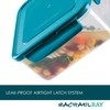 Rachael Ray Leak-Proof Nestable Container Food Storage Bin Set, 10-Piece