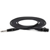 Hosa HMIC-005HZ Pro Cable de micrófono REAN XLR3F a 1/4