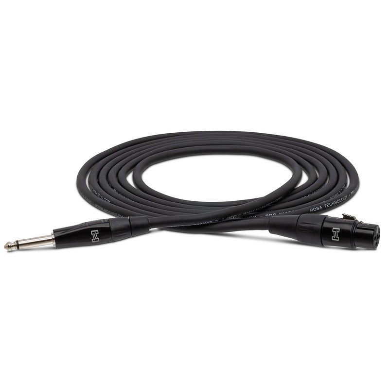 Hosa HMIC-005HZ Pro Cable de micrófono REAN XLR3F a 1/4