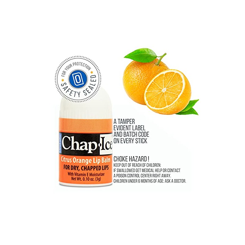Chap Ice Mini Lip Balm Assorted Flavors 50 Count