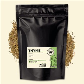 Nature Kitchen Thyme 300G Large Bag Of Seasoning Spices And Herbs. Gluten-Free and Vegan, Everyday Cooking Blends For Marinades, Sauces, Frying, Baking Or Grilling