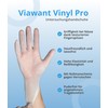 Viawant® Vinyl Pro Disposable Gloves Vinyl Gloves L [Pack of