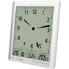 Youshiko Radio Control (UK & Ireland Version/Premium Quality/Clear Display) Digital Analog Style Silent Wall Clock