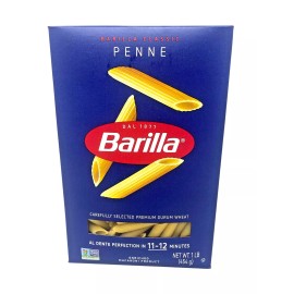 Barilla Classic Pasta Variety Pack –Spaghetti, Penne, Elbows –3 Boxes -1 lb Each