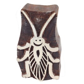 Freak Scene Wooden Stamp - Bug 01-2,7 inch - Stamp Made of Wood