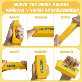 2ps Squishy De Mantequilla Con Sonrisa De Fermentación Lenta