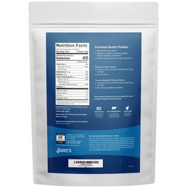 Judee's Gluten Free Butter Powder Bulk - Keto Baking & Keto Snacks - Gluten-Free Recipes & Butter Powder for Baking - 5 lb