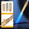 DOMINOX 2 Packs Propane Torch, High Intensity Trigger Start Gas