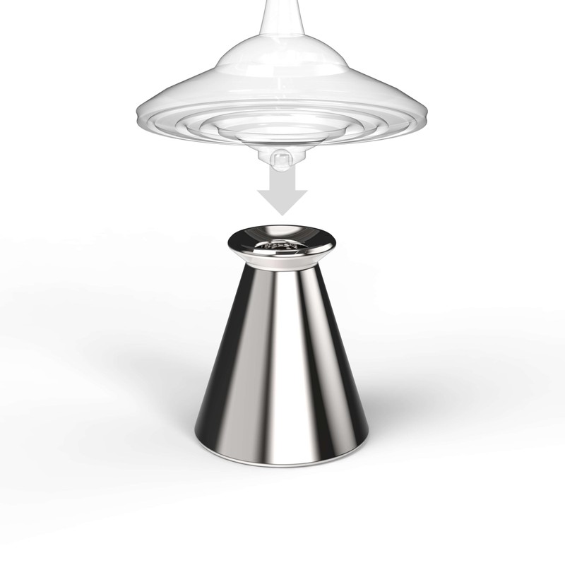 Plexity Labs UFO Tops - Light Ray Base Metal Dock
