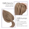 MY-LADY Human Hair Toppers for Women Real Remy Hair 150%