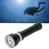 D40 Aviation Magnesium Aluminum Alloy Diving Waterproof Portable LED Flashlight