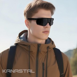 KANASTAL Sunglasses, Sports, Men's, Women's, Polarized, UV400, UV Protection, Popular, Ultra Lightweight, Shockproof, For Cycling, Climbing, Fishing, Running, Driving, Biking, TAC Polarized Lenses