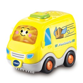VTech TUT TUT Baby Speedster - Post Bus - Toy Car with Music, Light Up Button, Exciting Phrases and Sounds - For Children Aged 1-5 Years