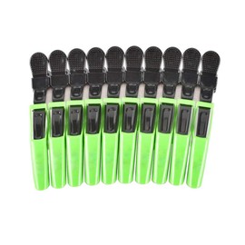 Pack of 10 Women Lady Girls Crocodile Alligator Teeth Hair Clips Professional Non-Slip Plastic Salon Quality Hairdresser Hair Clip Hair Handle Hair Styling Accessories Hair Pins