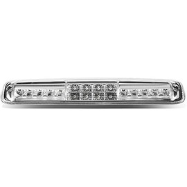 DNA MOTORING 3BL-GMC99-LED-CH Chrome Housing LED High Mount 3rd Third Brake Light [Compatible with 1999-2007 Silverado 1500-3500& Classic / 1999-2007 Sierra 1500-3500 & Classic]