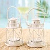 By the Sea Lighthouse Tea Light Holder - size: 4PC