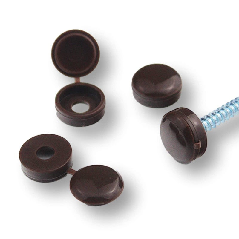 (TUISKU) Decorative Screws M6 Plastic Set of 40 Hinged Screws