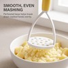 5Pcs Random Color Manual Silicone Potato Masher, Cooking Utensils Masher,