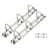 PATIKIL A5 3 Hole Ring Binder Mechanisms, 2 Set 1.18"