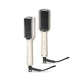 Hair straightening Comb，Ring Plus Hair Straightener Comb，Straightening Brush for Women with 5 Temps 20s Fast Heating，cepillo alisador de Cabello