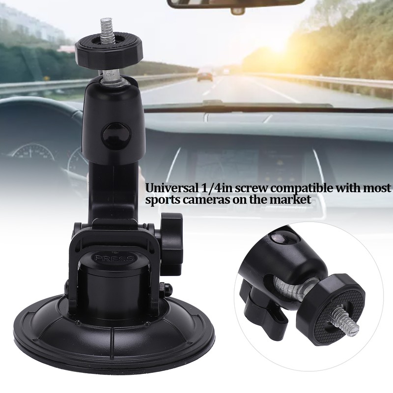 Strong Suction Cup Holder for Sports Camera Car Front Windshield
