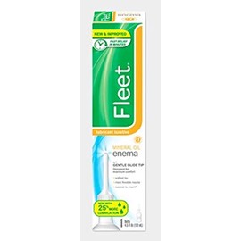 Fleet Laxative Mineral Oil Enema for Constipation, 4.5 fl oz, 1 Bottle, 6 Pack