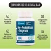 Prebioticos + Probioticos + Enzimas Digestivas | 60 Capsulas Sin
