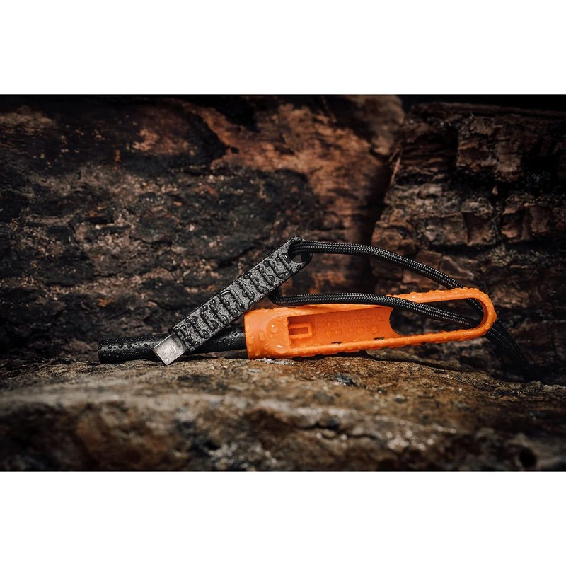 EXOTAC - polySTRIKER XL Ferrocerium Fire Starter with Snap-in Striker