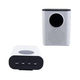 Durlo Voice Amplifier with Magnetic Wireless Lavalier Microphone, Portable Amplifier with 2.4G Wireless Microphone