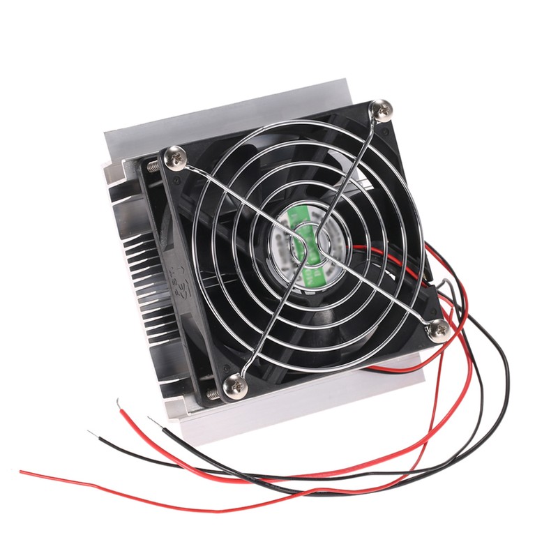 DIY Thermoelectric Peltier Refrigeration Cooling System Kit Semiconductor Cooler Conduction