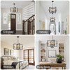Zyzwmb 21.26'' Black Gold Dining Room Chandelier, 4-Light Modern Farmhouse