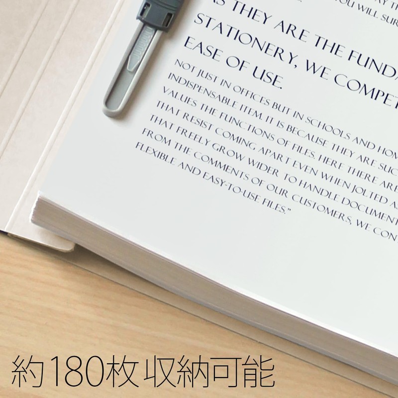 Plus Flat File Resin Jig B5 Vertical Gray 10 Books