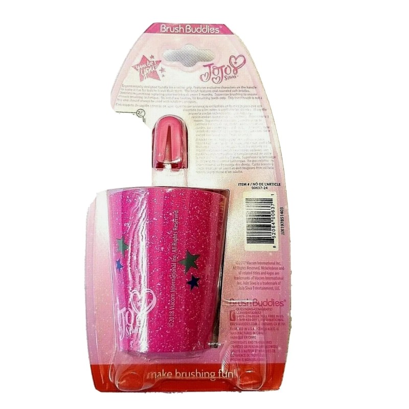 Brush Buddies Toothbrush Cap & Rinsing Cup JoJo