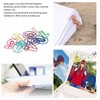 100Pcs Number Shape Paper Clips Funny Cute Rich Colors Bookmark
