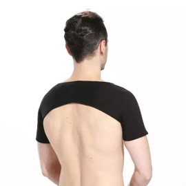 양쪽 어깨보호대/어깨보정 어깨벨트 운동부상재활 [M] Double Shoulder Protector/Shoulder Support Shoulder Belt for Sports Injury Rehab [M]