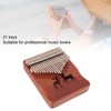 21 Keys Thumb Piano Musical Instruments Kalimba Finger Piano with