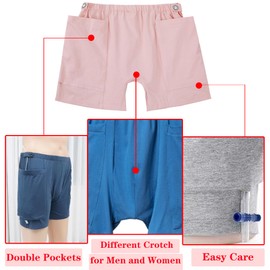 AUSTYLCO AUSTYLCO New Type of Urine Bag Pants,Underwear Urine Bag Pants for Elderly,Urine Drainage Bag Underwear,Nephrostomy Bag Pants for Abdominal Surgeries Patient