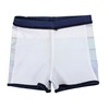 Aquarti Boys' Swimming Trunks Striped with Surfer Motif - 152