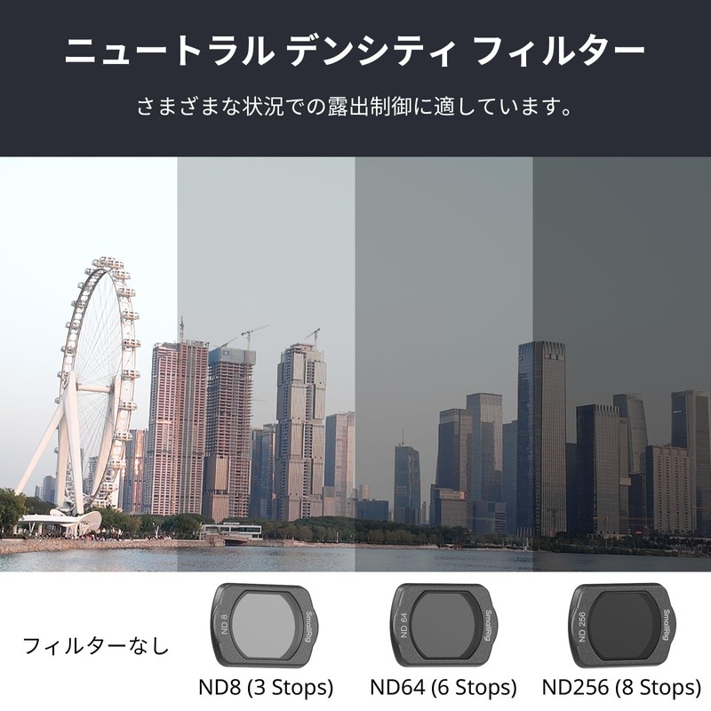 SmallRig Magnetic ND Filter Set for DJI Osmo Pocket 4