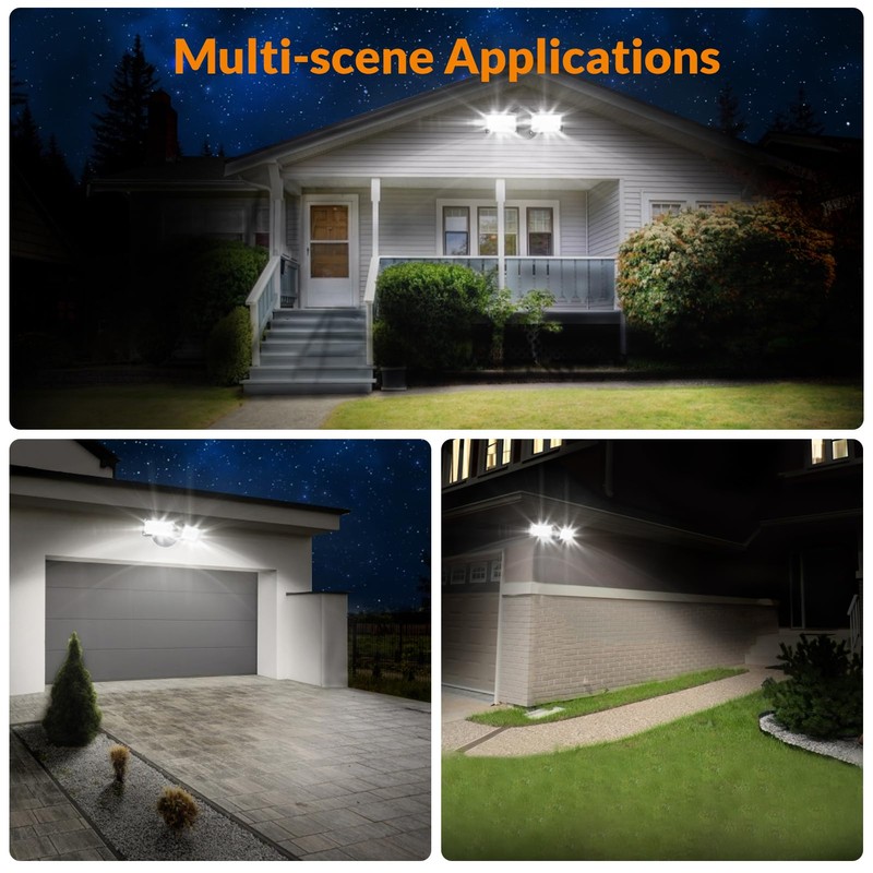 LEPOWER 28W 3000LM ‌LED Security Flood Light‌ ‌Outdoor‌, Switch Controlled