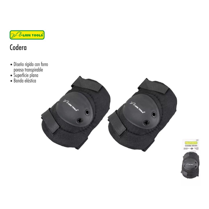 Coderas De Proteccion Acolchadas Diseño Rigido Lion Tools