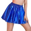 Kakaco - Minifalda elástica acampanada para mujer y niña, h,azul