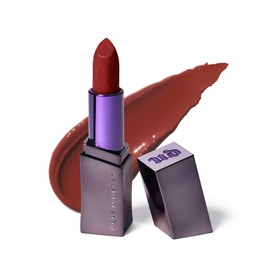 URBAN DECAY Vice Hydrating Lipstick (Callback - Deep Brick Red - Cream Finish), Creamy Formula, Moisturizing Lip Color with Aloe Vera & Avocado Oil, Vegan, Cruelty-free - 0.11 oz