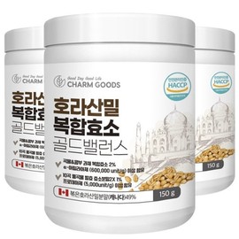 Chamgoods 호라산밀 복합 효소 골드 밸런스 150g 3통 Horasan Wheat Complex Enzyme Gold Balance 150g 3 Tubes